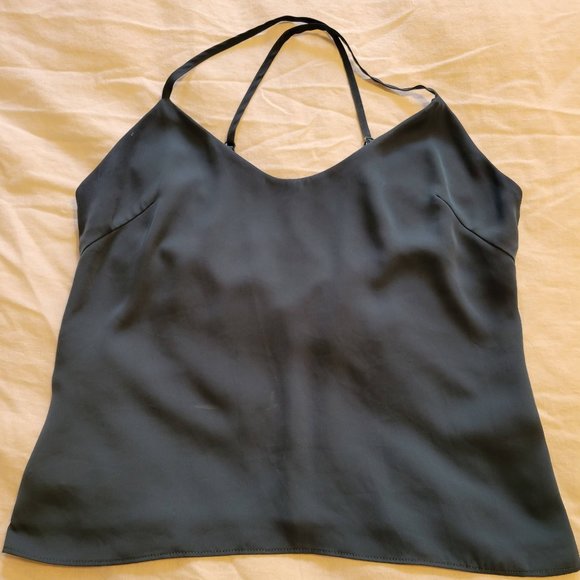 Aritzia Talula Crossback Camisole in Morro Bay (teal) - Picture 2 of 4